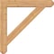 Ekena Millwork Traditional Craftsman Smooth Bracket w/ Offset Brace, Western Red Cedar, 7 1/2"W x 44"D x 44"H BKT0806X44X44TRA04SWR - alternate 3